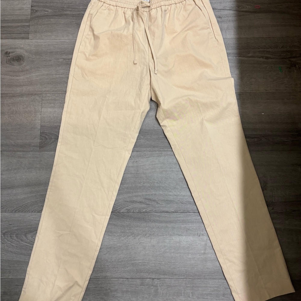 Topman Light Beige Joggers